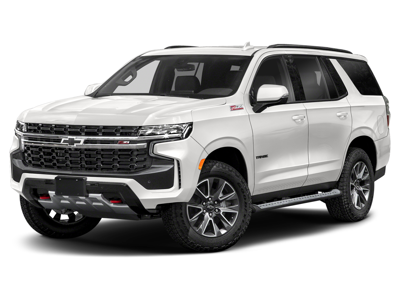 2022 Chevrolet Tahoe Z71 in Black — front three-quarter view