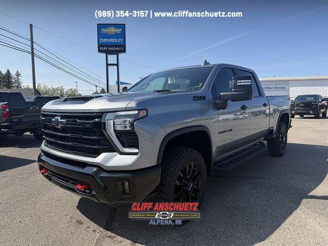 2026 Chevrolet Silverado 2500 HD LTZ in Sterling Gray Metallic — front three-quarter view