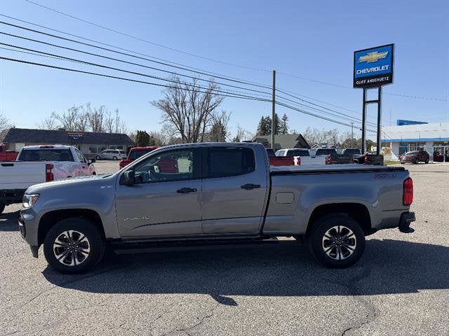 2021 Chevrolet Colorado — rear three-quarter view