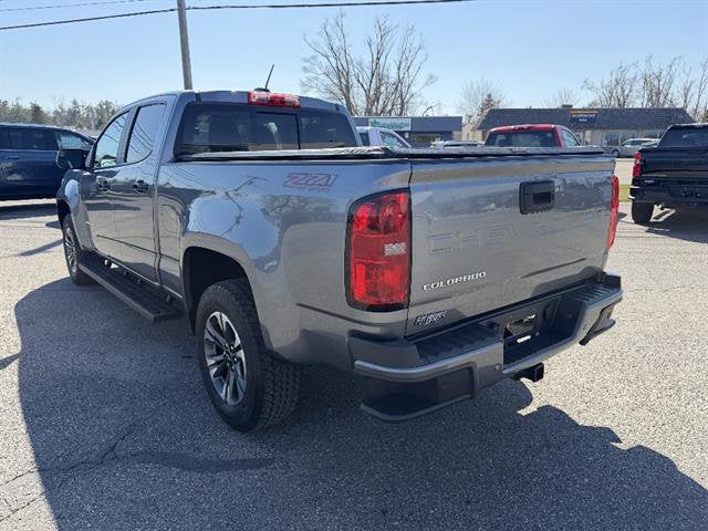 2021 Chevrolet Colorado — interior view