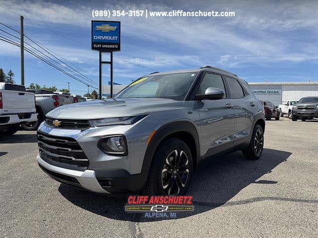 2023 Chevrolet Trailblazer LT in Sterling Gray Metallic — front three-quarter view